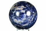 Deep Blue, Polished Sodalite Sphere #241696-1